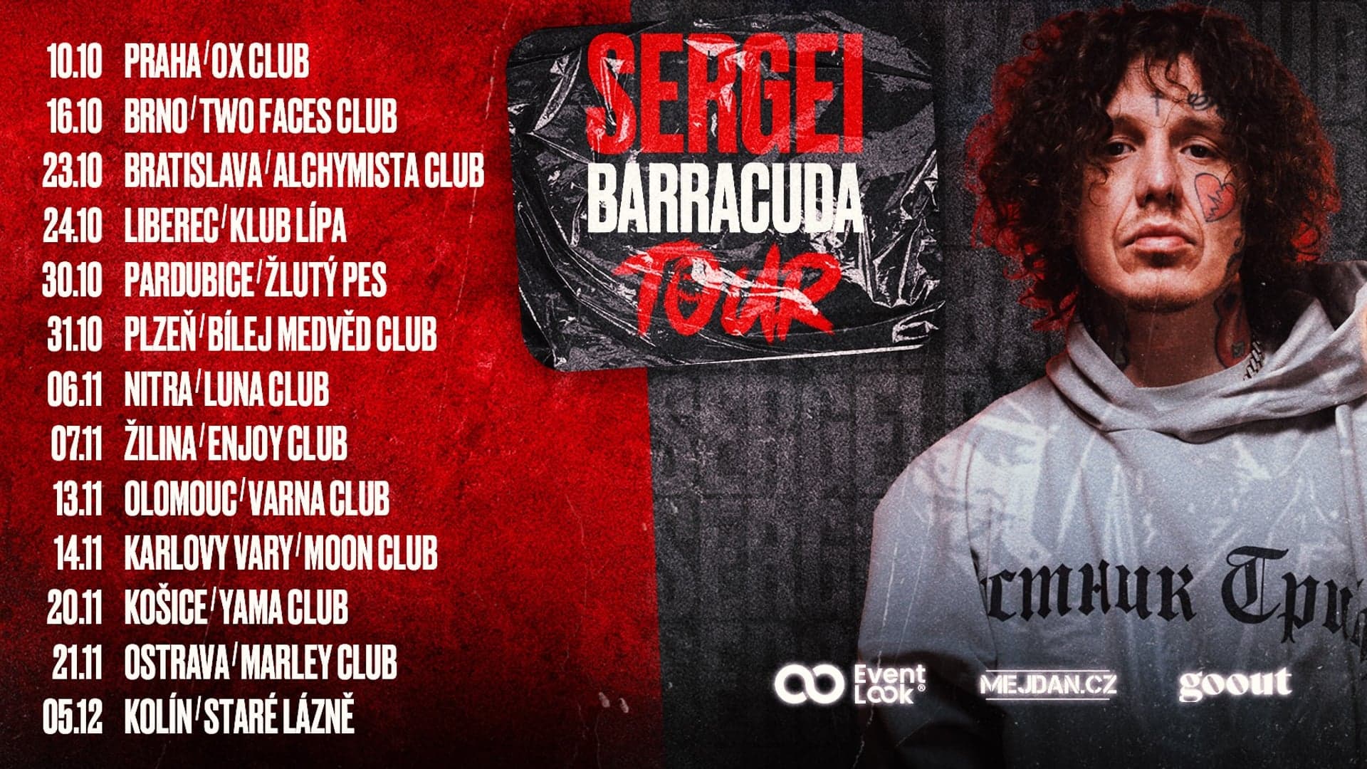 SERGEI BARRACUDA | 16.10 | BRNO 
