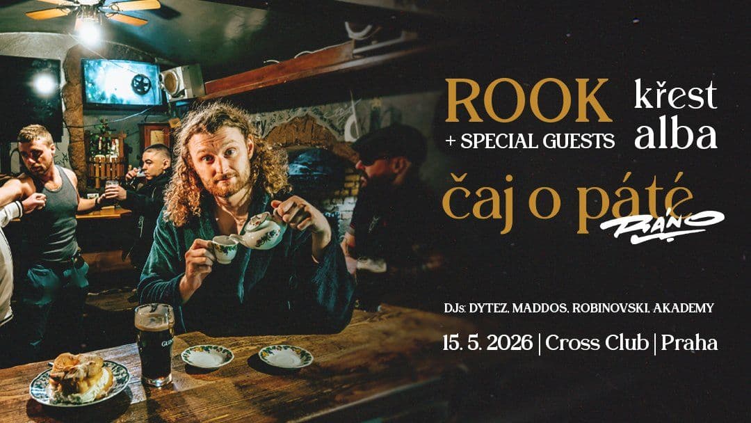 ROOK – Křest alba "Čaj o páté ráno"