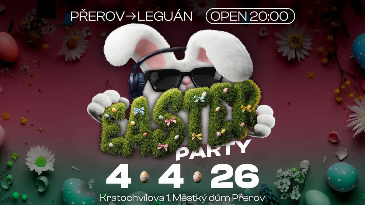 EASTER PARTY -  LEGUÁN PŘEROV