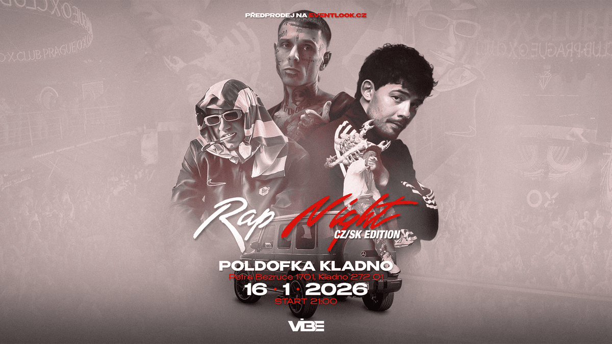 RAP NIGHT -  POLDOFKA KLADNO