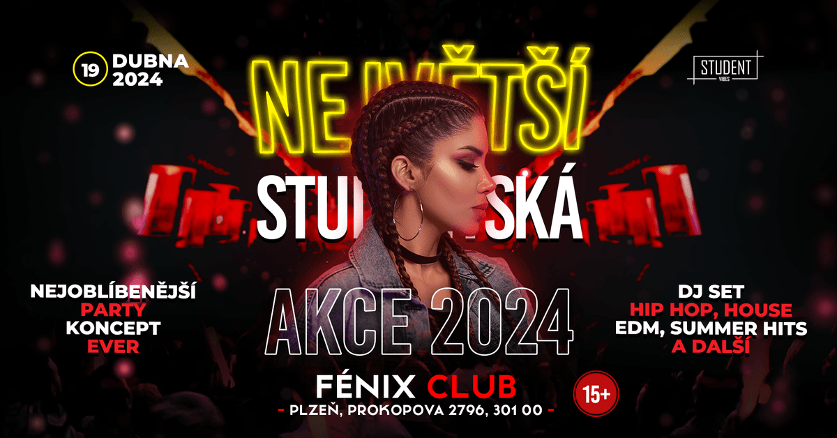 NEJVĚTŠÍ STUDENTSKÁ AKCE - PLZEŇ