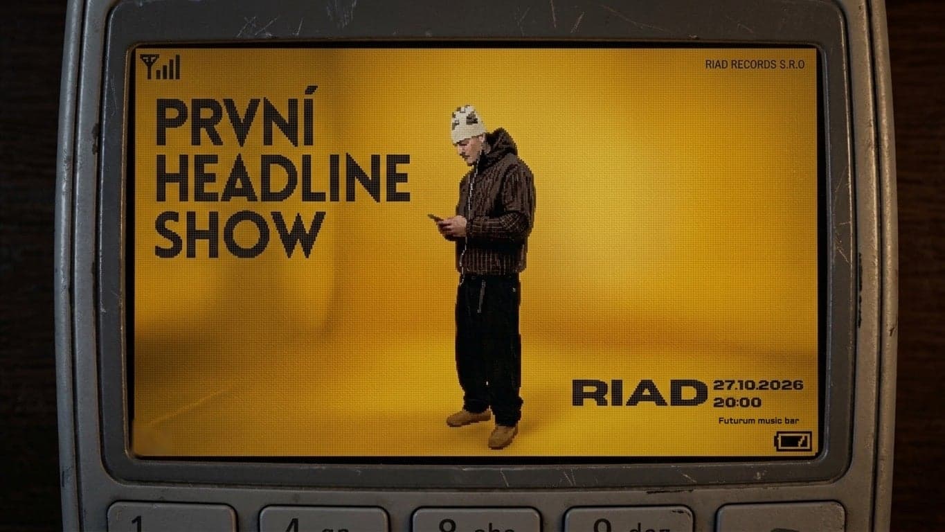 Riad první headline show Praha