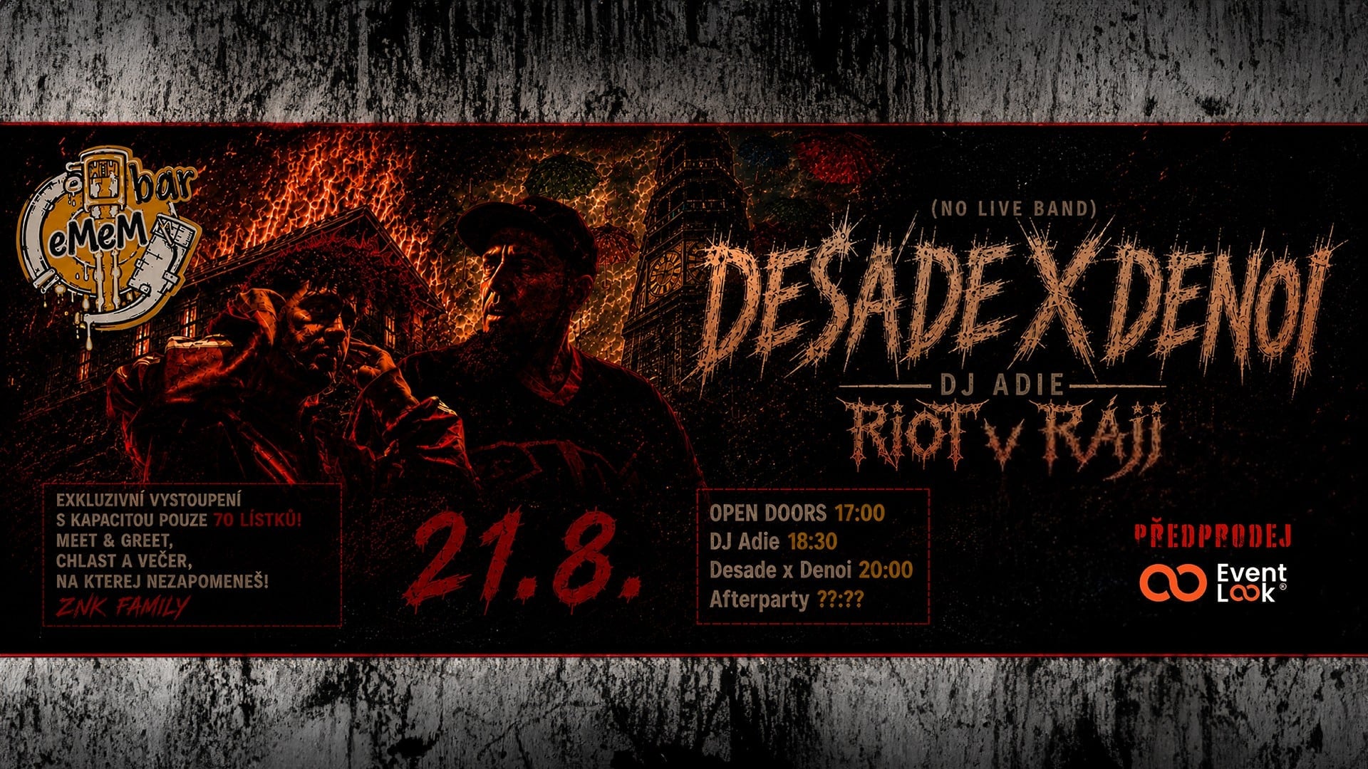 DESADE & DENOI +DJ ADIE | DOMAŽLICE