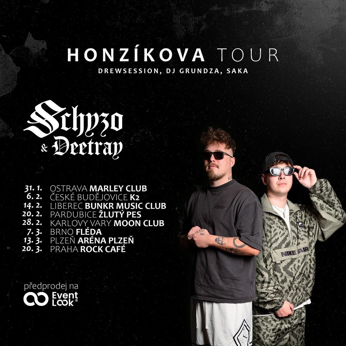 Schyzo - Honzíkova tour 2026