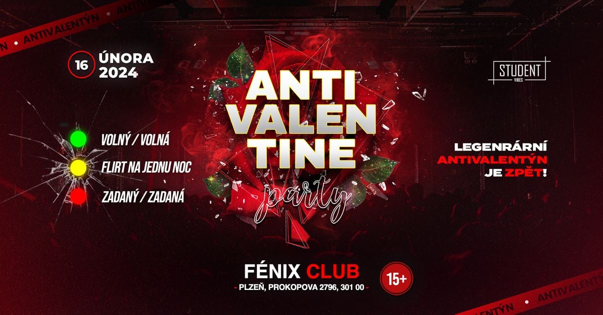 ANTIVALENTÝN - PLZEŇ