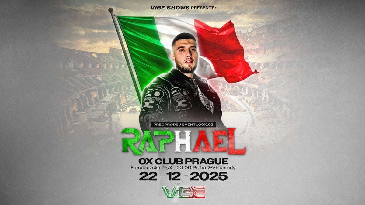 RAPHAEL LIVE SHOW - OX CLUB PRAGUE